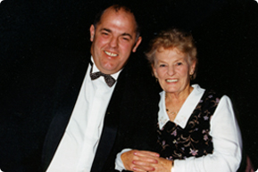 Garry Robilliard's mum Evelyn