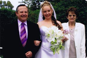 Tasha Thomas with family