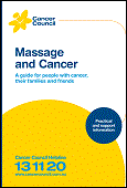 Massage and cancer booklet