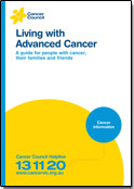 Living with Advanced Cancer booklet