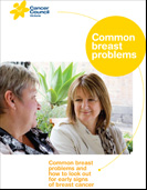 Cover of our common breast problems booklet
