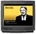 Professor David Hill on a TV screen
