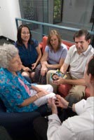 A group discussion