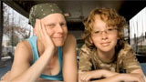 Two people, one of whom has cancer