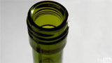 A wine bottle