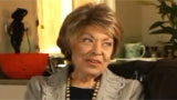 A woman who has had lung cancer