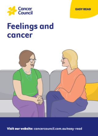 Easy read - Feelings and Cancer 
