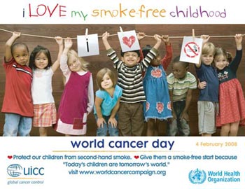 Children who love their smokefree childhood