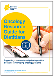 Oncology Resource Guide for Dietitians - thumbnail