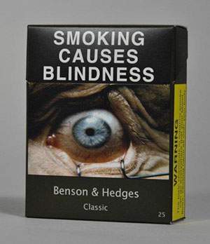 Blindness packaging example