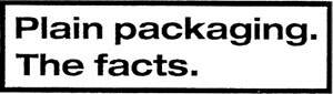 plain packaging the facts