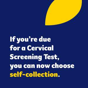 If you're due for a Cervical Screening Test, you can now choose self-collection