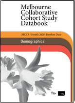 Melbourne Collaborative Cohort Study Databook: Demographics