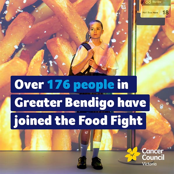 Over 176 people in Greater Bendigo have joined the Food Fight
