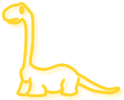 A dinosaur cartoon
