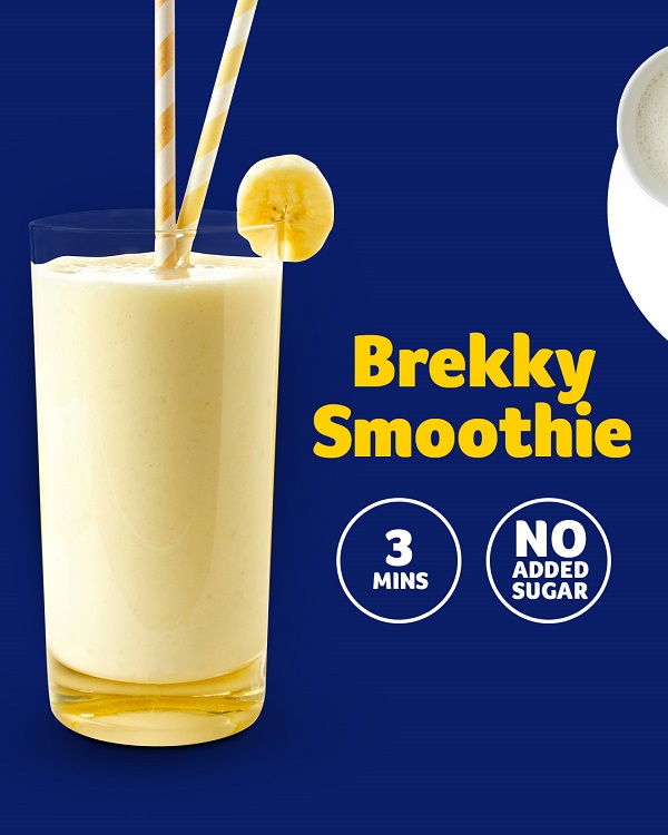 Brekky smoothie, 3 mins, no added sugar