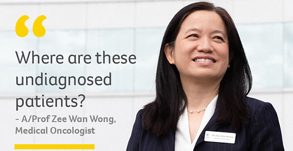 A/Prof Zee Wan Wong, Head of Oncology, Peninsula Health